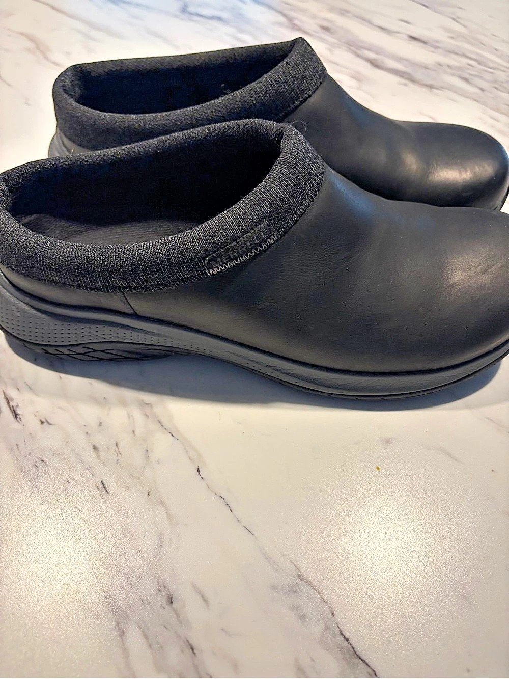 Merrell Encore Moc Pro Black Clogs
